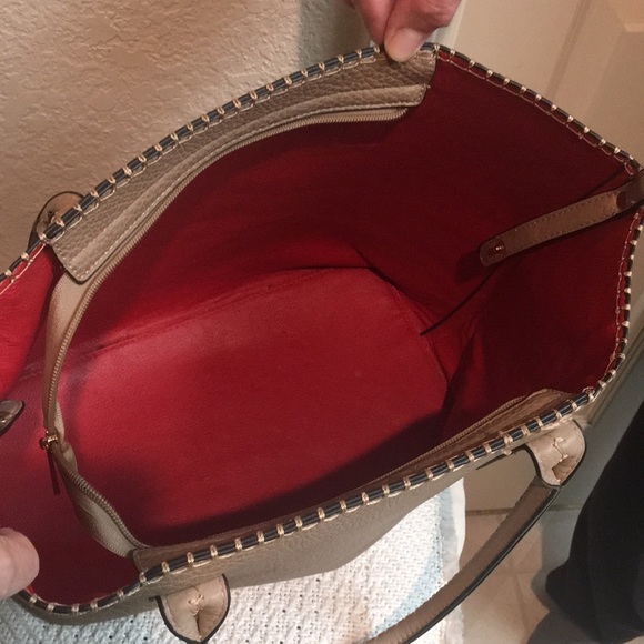 Pebbled Leather Cross-Body Bag - Picture 6 of 14